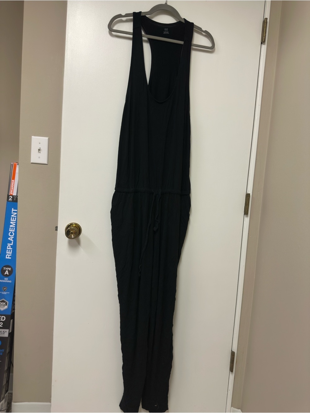 aerie Black Sleeveless Kids One-Piece Jumpsuit